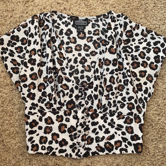 Cheetah top - Picture 1 of 2
